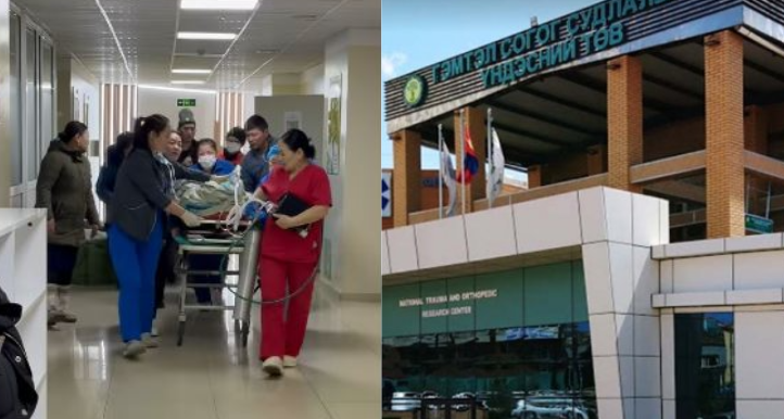 Галд өртсөн Б.Амин-Эрдэнэ охиныг нисдэг тэргээр ГССҮТ-д авчирч, хандивын аянаа зогсоож буйгаа ар гэр нь мэдэгдлээ